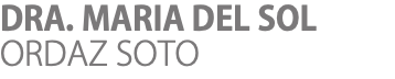 DRA. MARIA DEL SOL ORDAZ SOTO