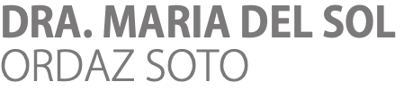 DRA. MARIA DEL SOL ORDAZ SOTO